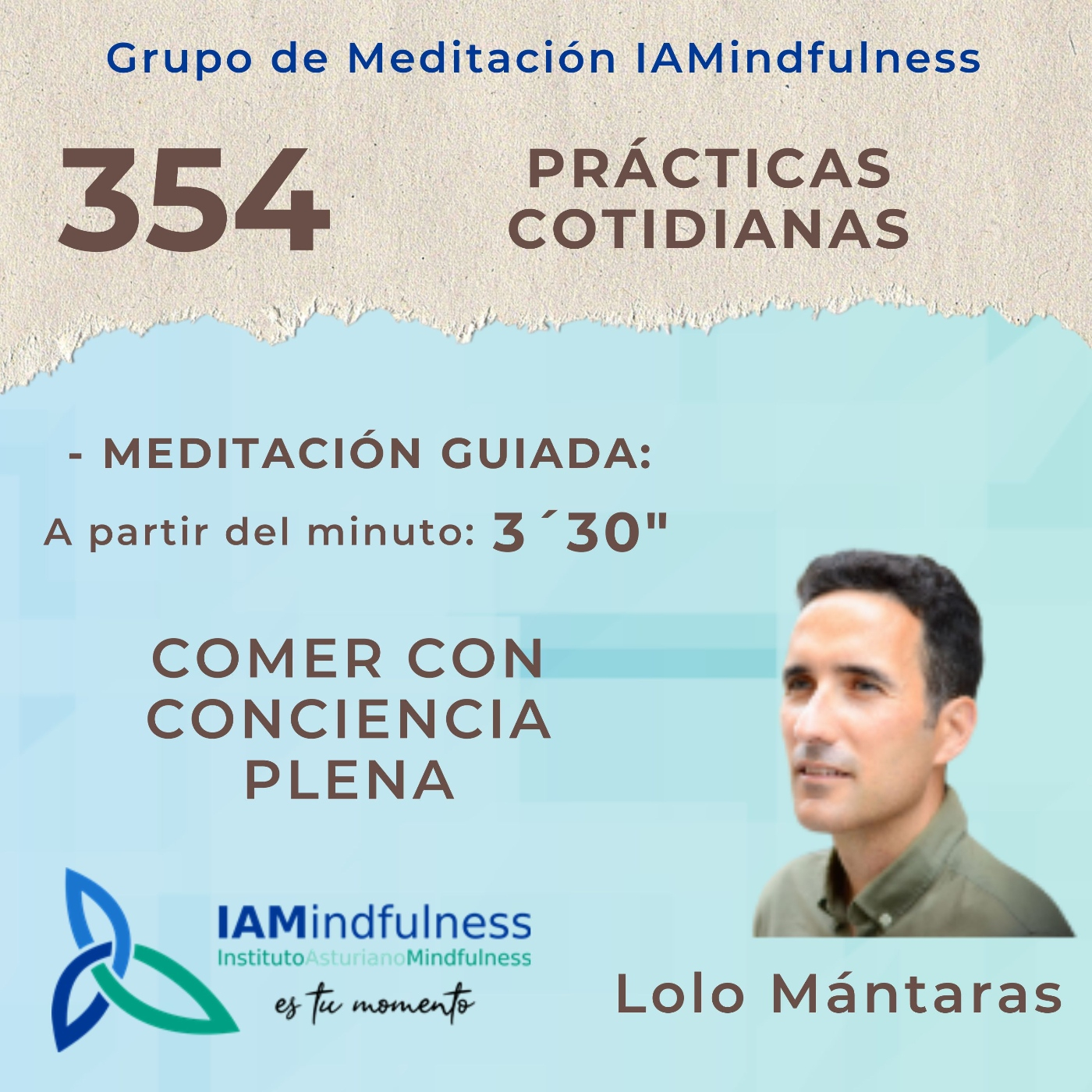 S354 PRÁCTICAS COTIDIANAS - COMER CON CONCIENCIA PLENA episode artwork
