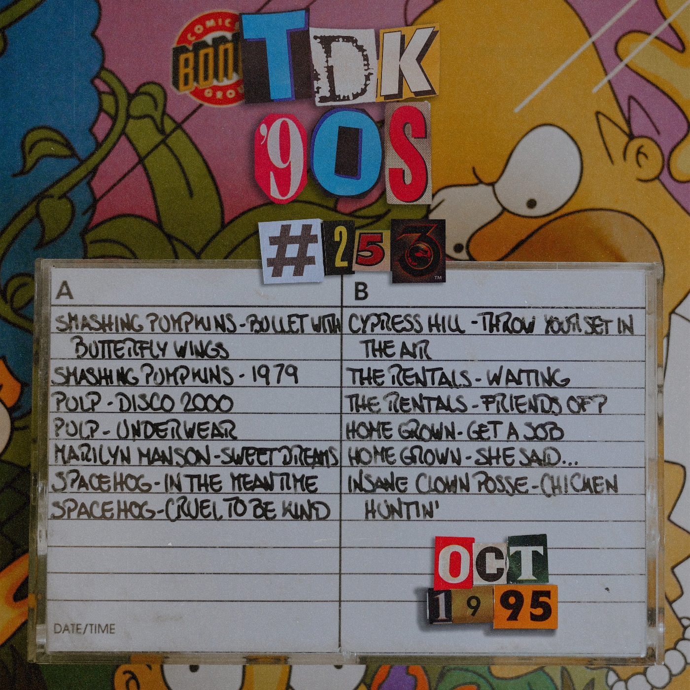 TDK 90s #253 (Smashing Pumpkins - Pulp - Cypress Hill) episode artwork