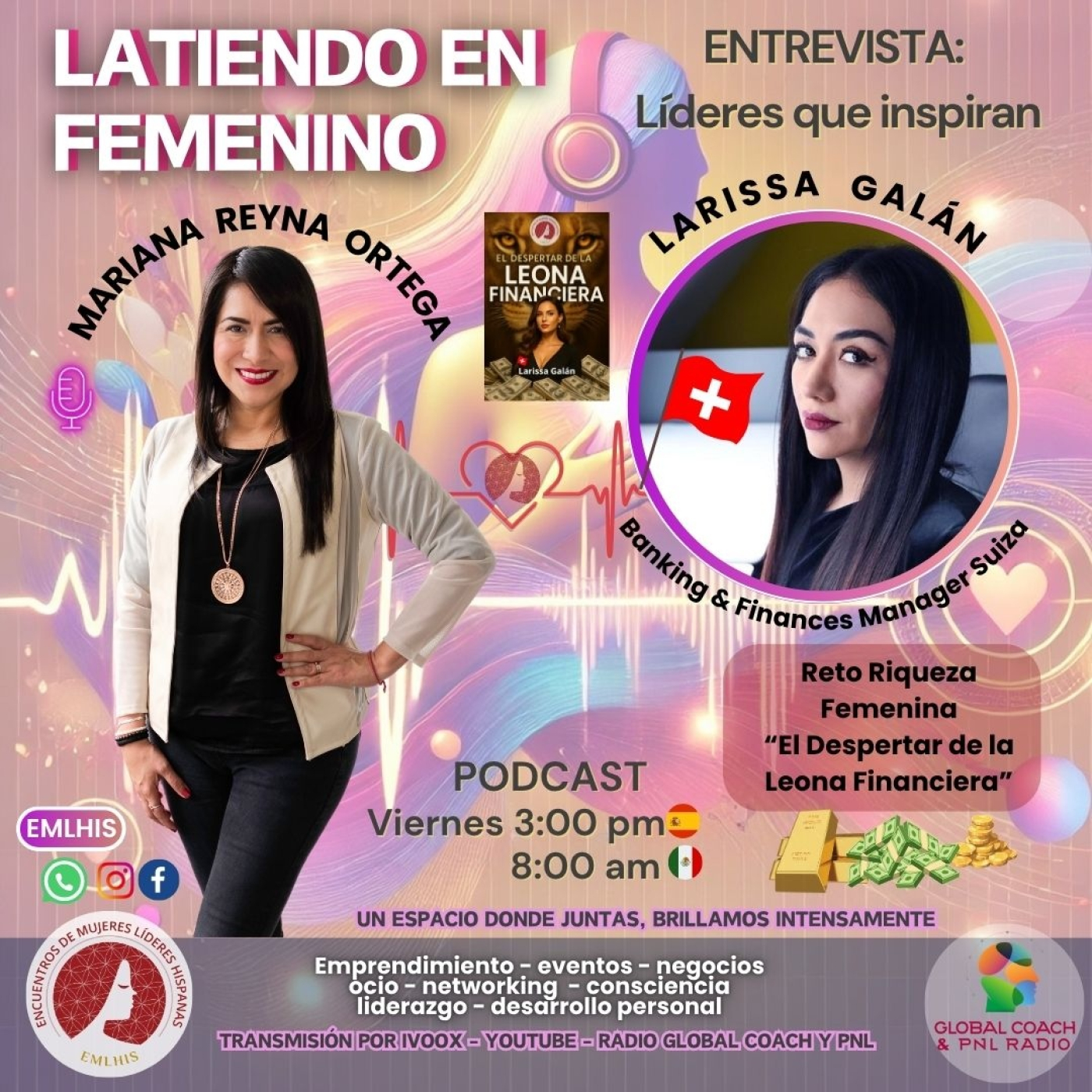 "Finanzas con propósito: El despertar de la leona financiera" episode artwork