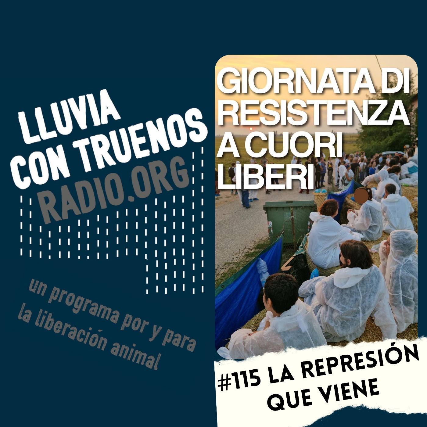Lluvia con truenos radio