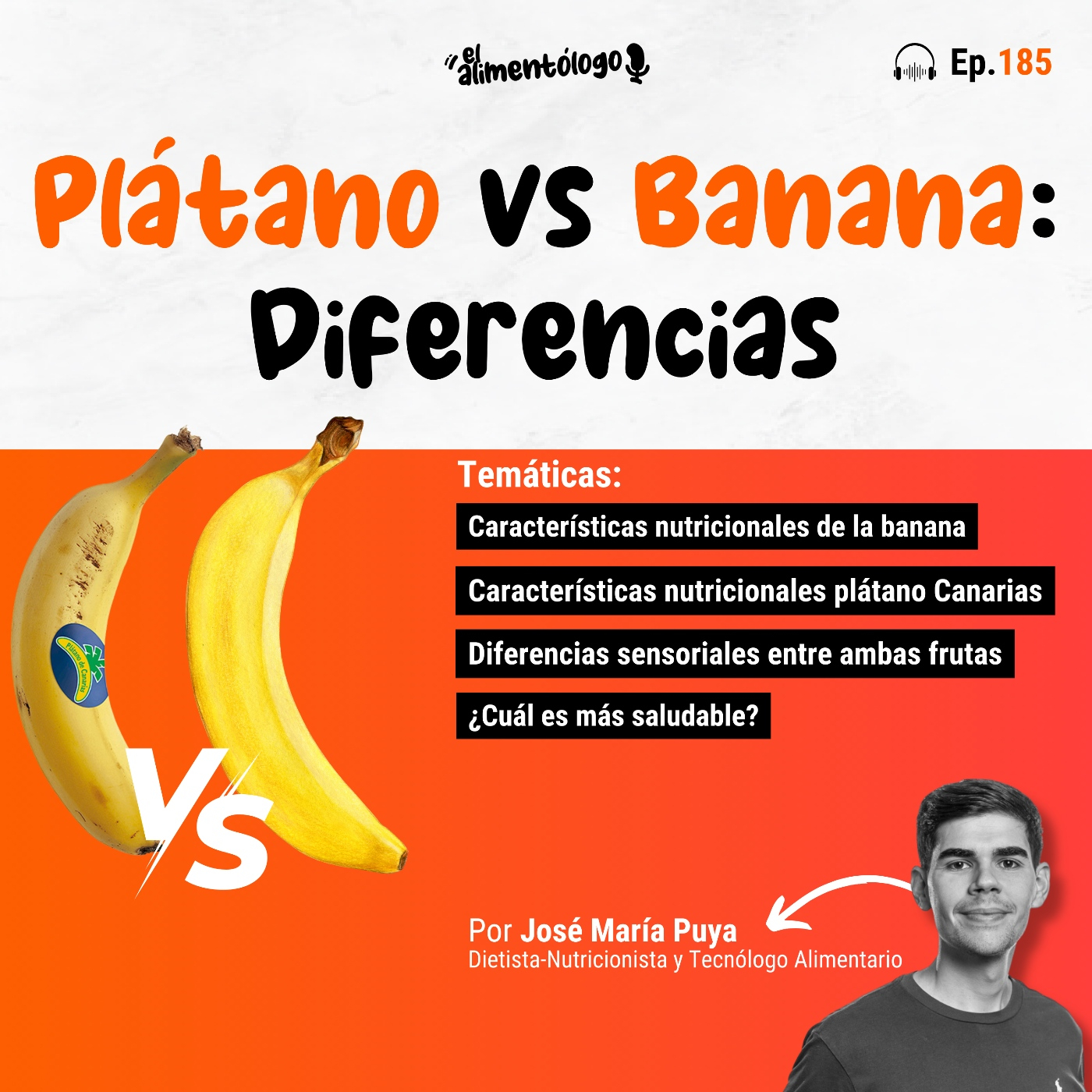 Banana vs Plátano Canarias ▷Estas son sus Diferencias reales (Ep. 185)