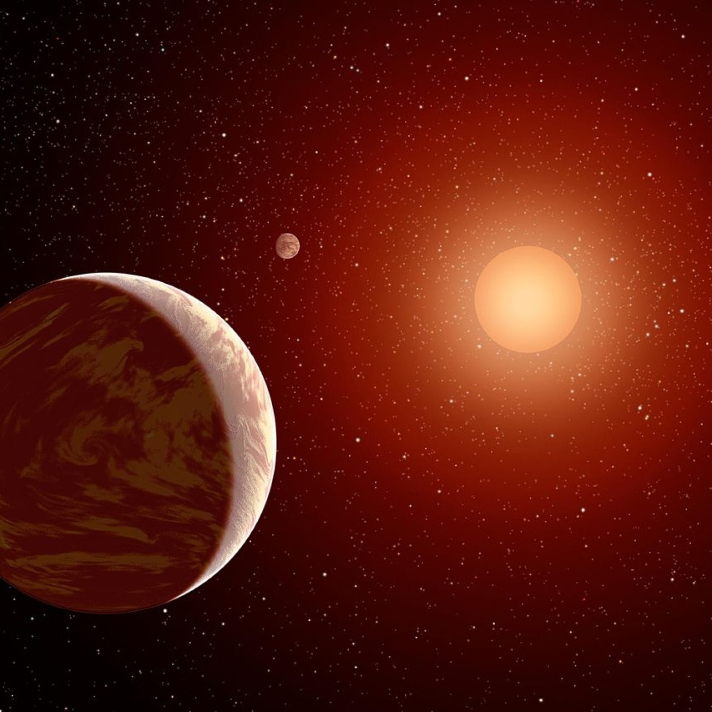 1955 - Vida Bajo un Sol que Nunca Muere: El enigma de las Enanas Rojas