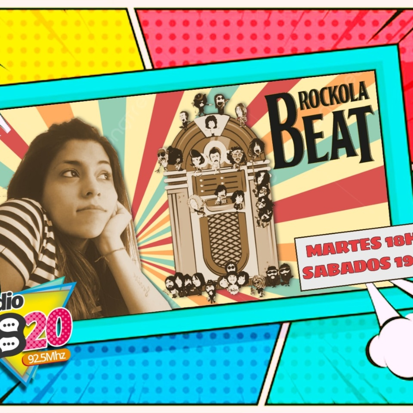 ROCKOLA BEAT EP 77 - ROCK 80´S vs LATINOROCK 90´S (mundialito rockola2024) episode artwork