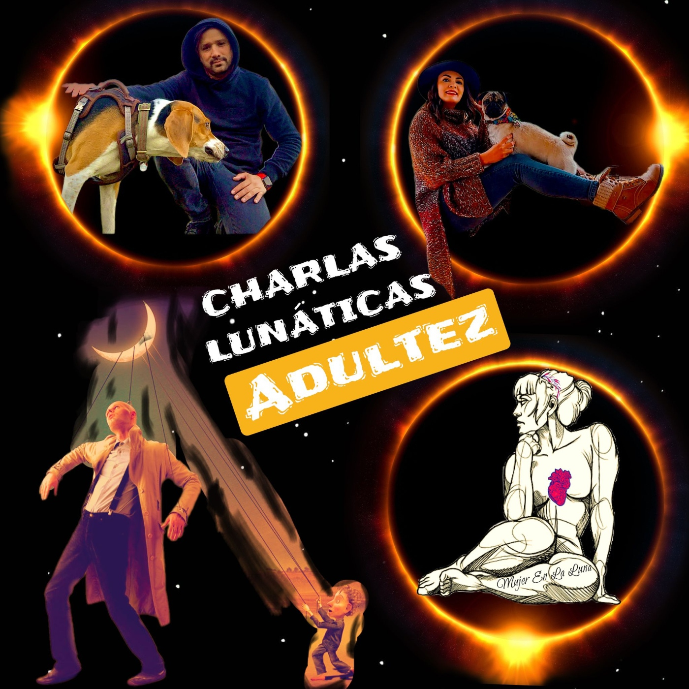 Mujer en la Luna