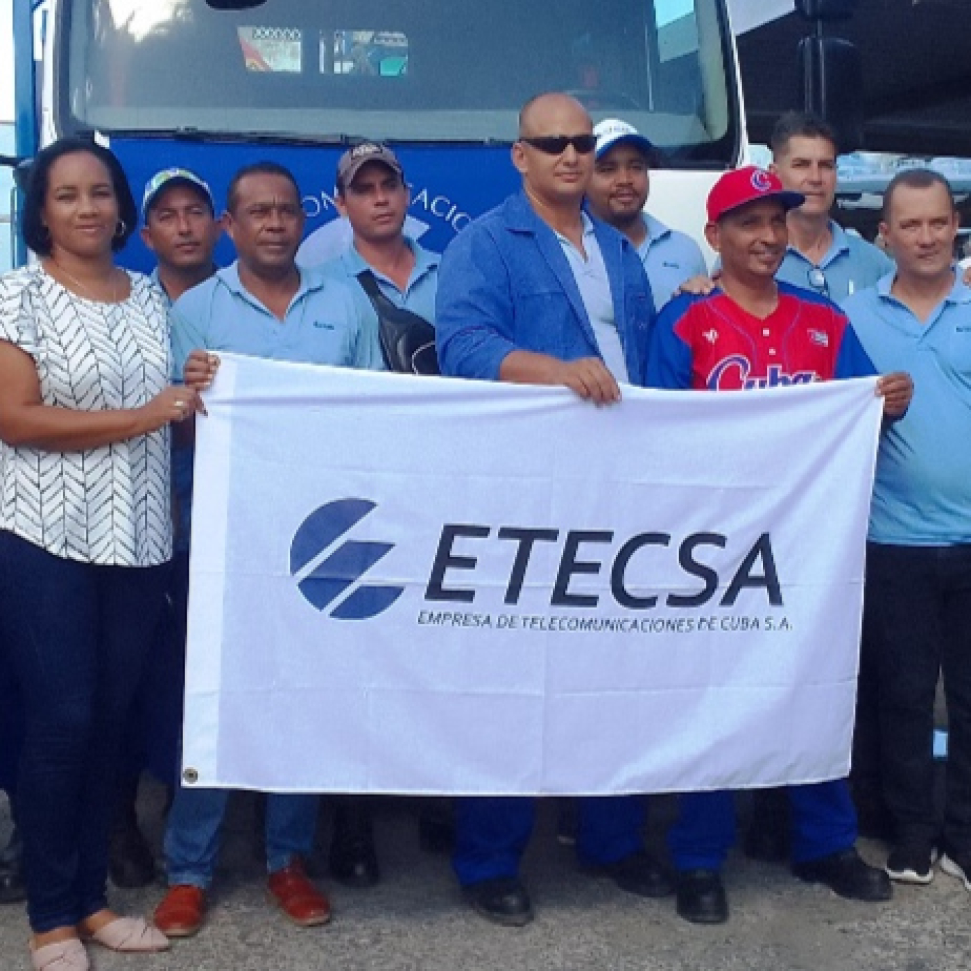 Brigada de la ETECSA de Cienfuegos lleva solidaridad a la provincia de Artemisa
