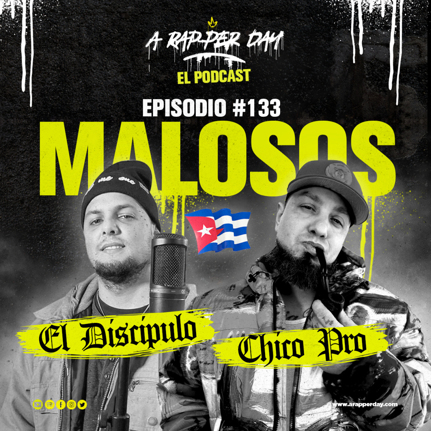 Episodio #133 ‪/ MALOSOS ft. El Discípulo & Chico Pro