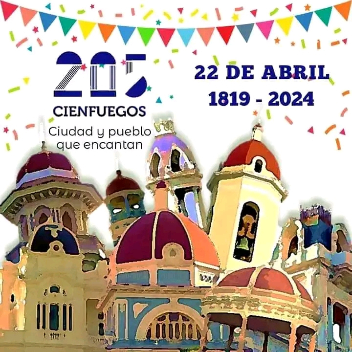Iniciará Cienfuegos Jornada de la Cultura por el 205 aniversario de fundada