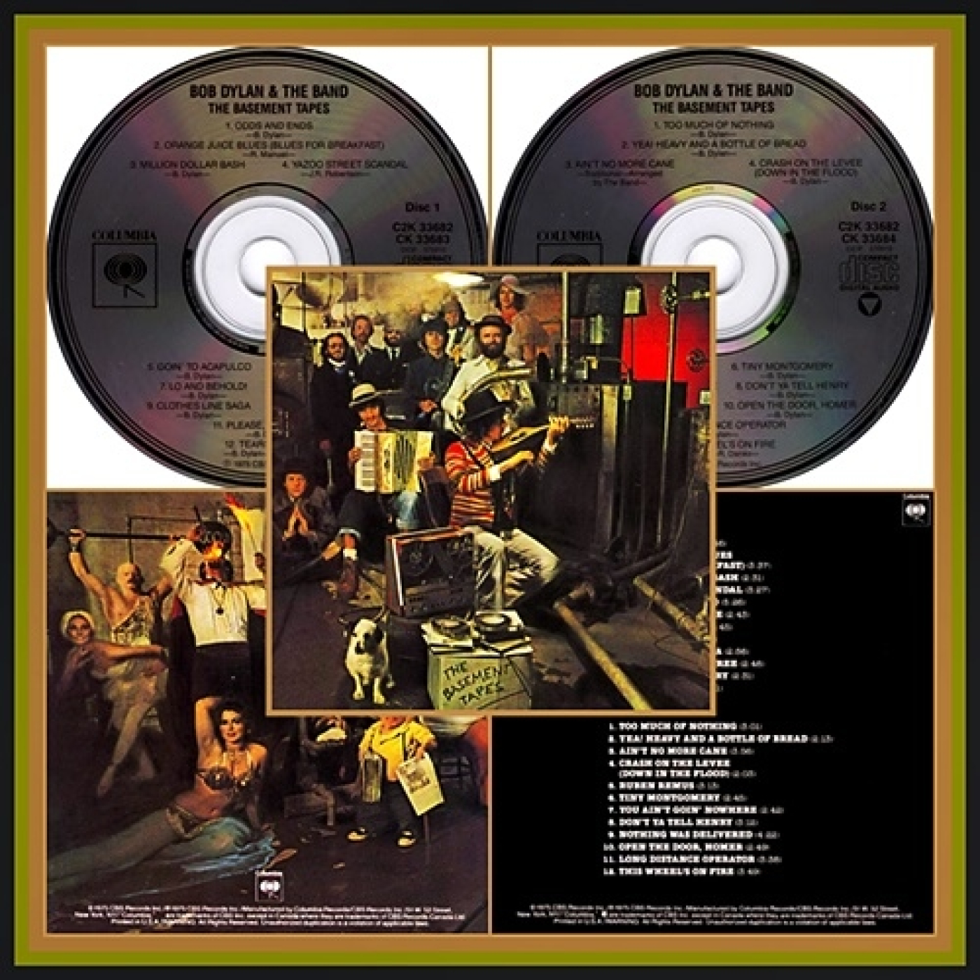 Bob Dylan & The Band en LBDB - The Basement Tapes - (26-06-1975) episode artwork