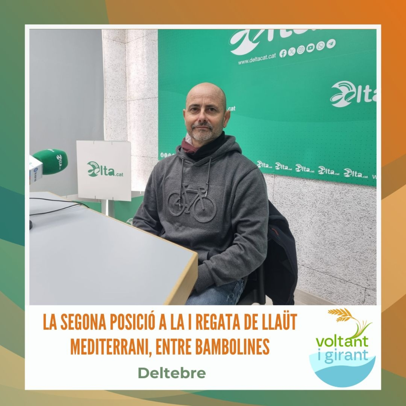 La segona posició a la I Regata de Llaüt Mediterrani, entre bambolines episode artwork