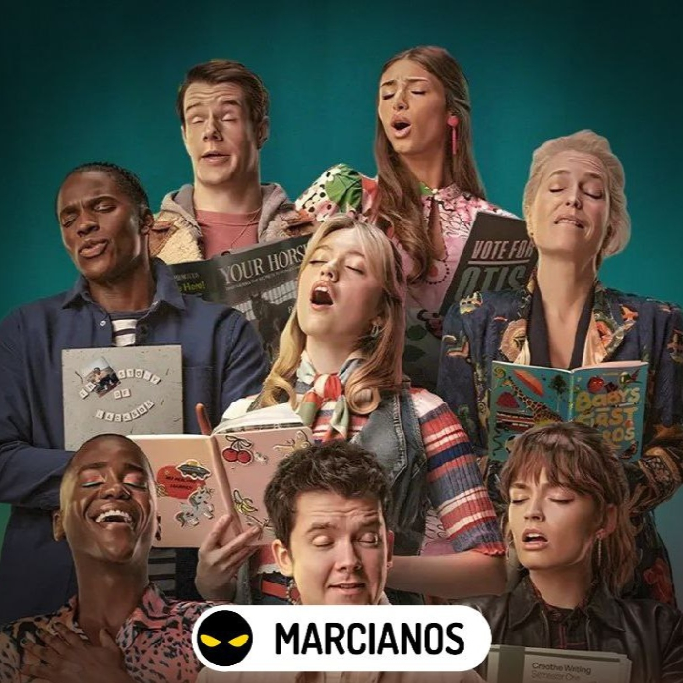 Marcianos en un Tren