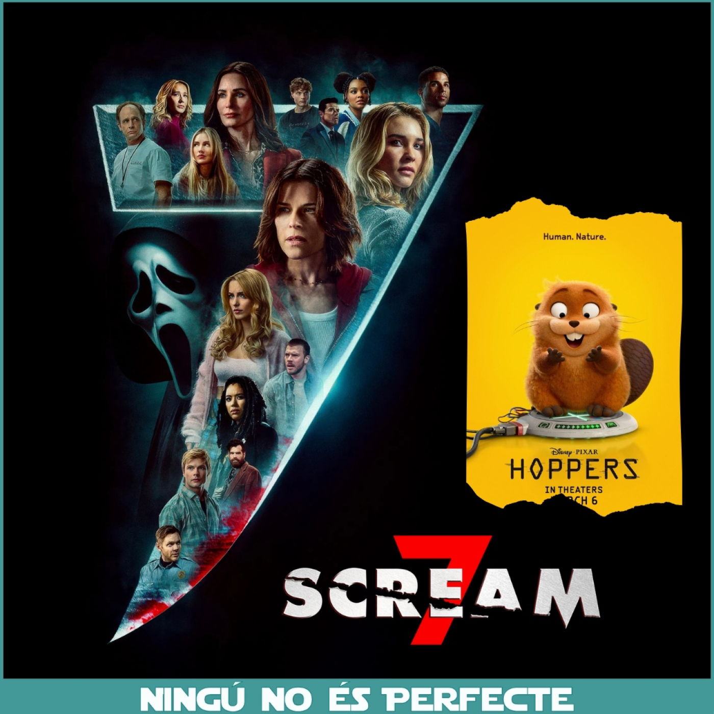 NNEP 25x26 - Scream 7 i Hoppers episode artwork