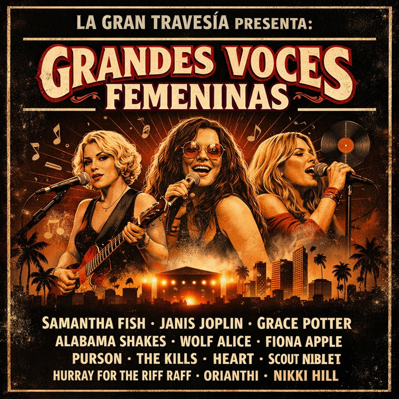 Alabama Shakes, Samantha Fish, Heart, Purson, Fiona Apple, Janis Joplin, … – Acceso anticipado