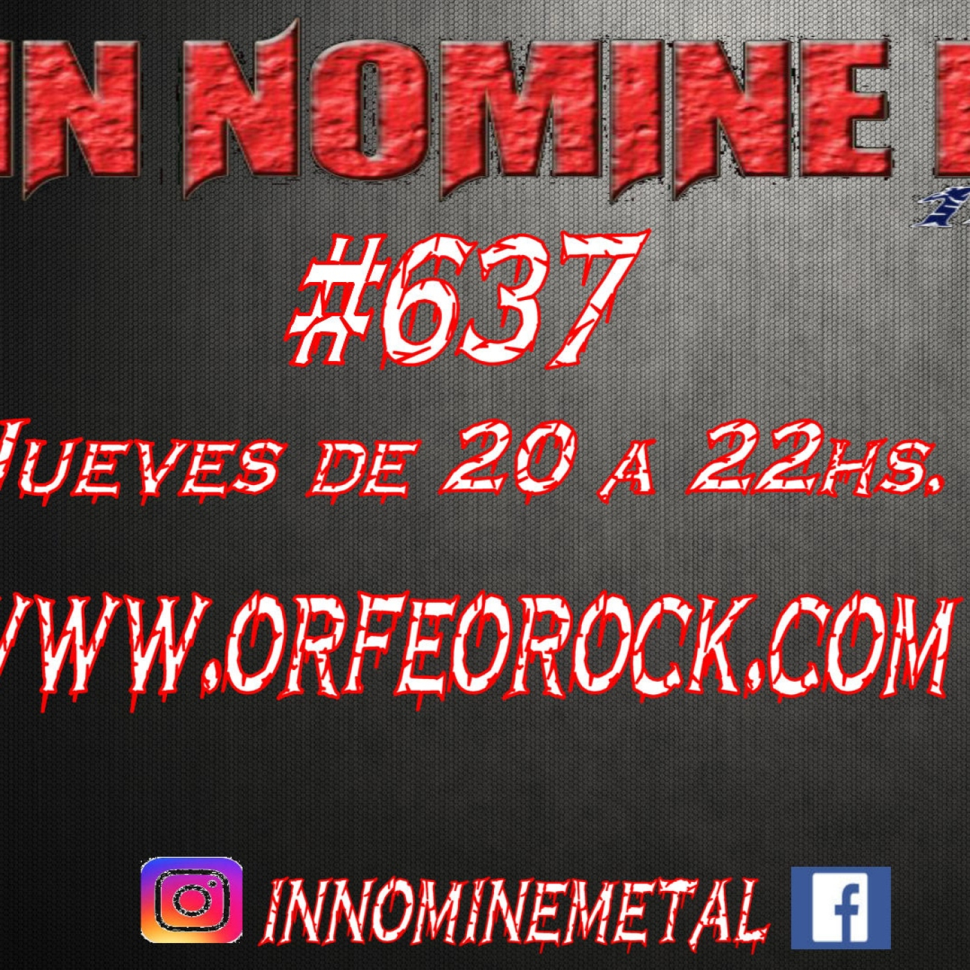 In Nomine Metal 637 - 06-10-2022 episode artwork
