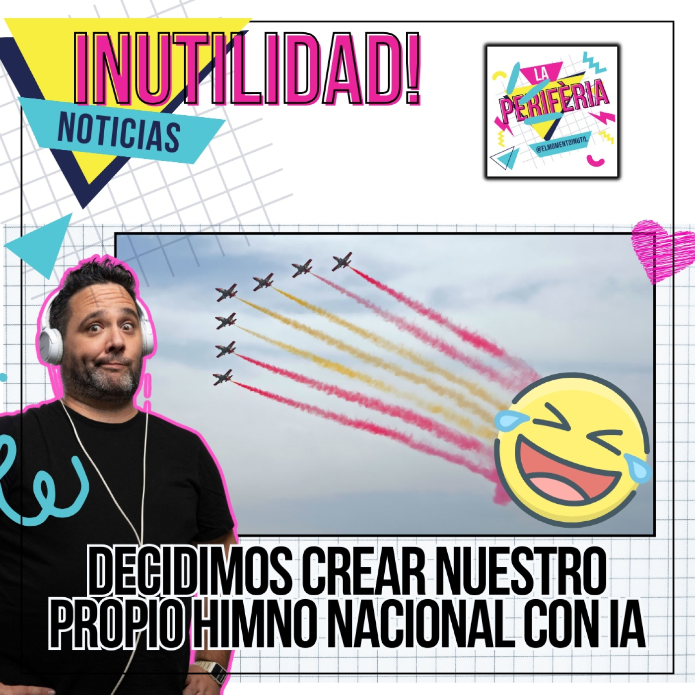 Fabricando el himno nacional con IA/Ligando en Japón/Broncano vs Motos/Entrevista a Iván Zayas - La Periferia 2x01 episode artwork