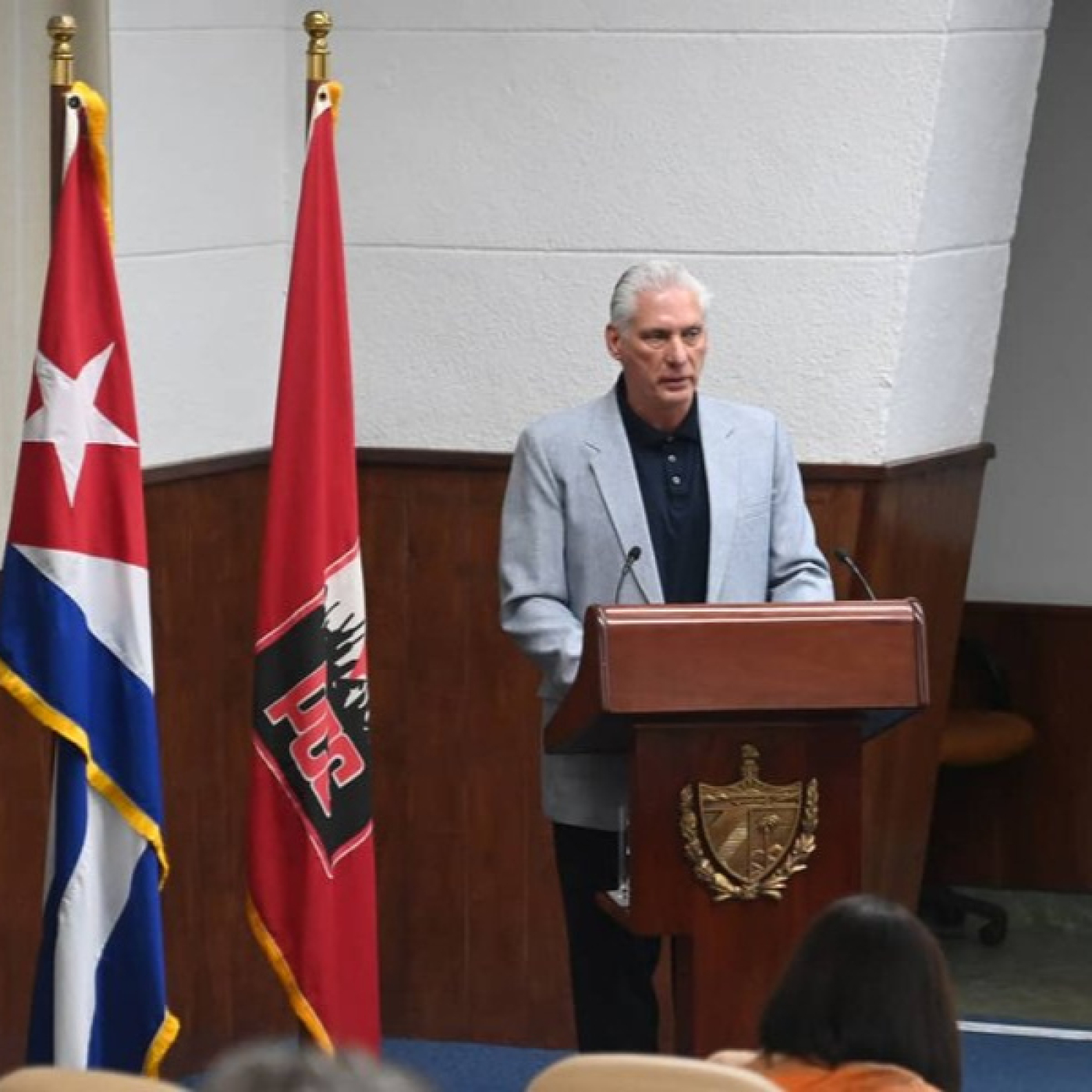 Díaz-Canel en el XI Pleno del PCC Díaz-Canel en el XI Pleno del PCC