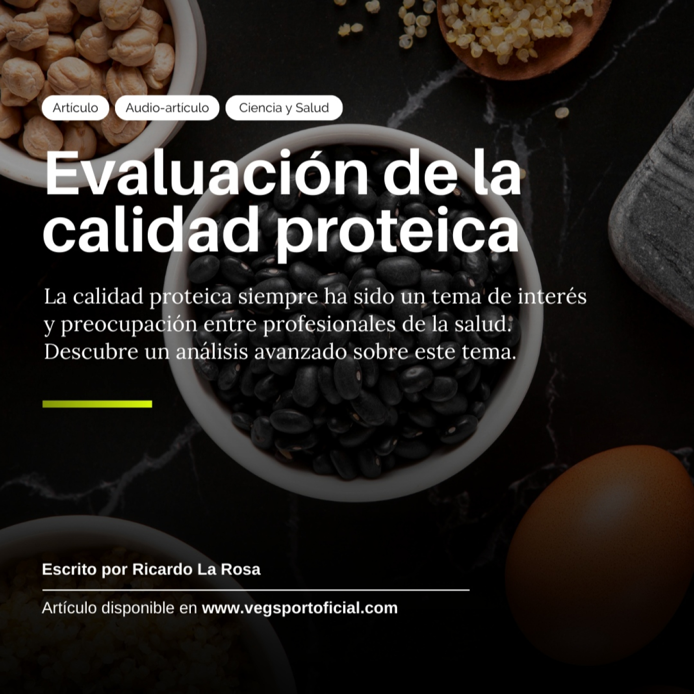 Audio-artículo: Evaluación de la calidad proteica al detalle episode artwork