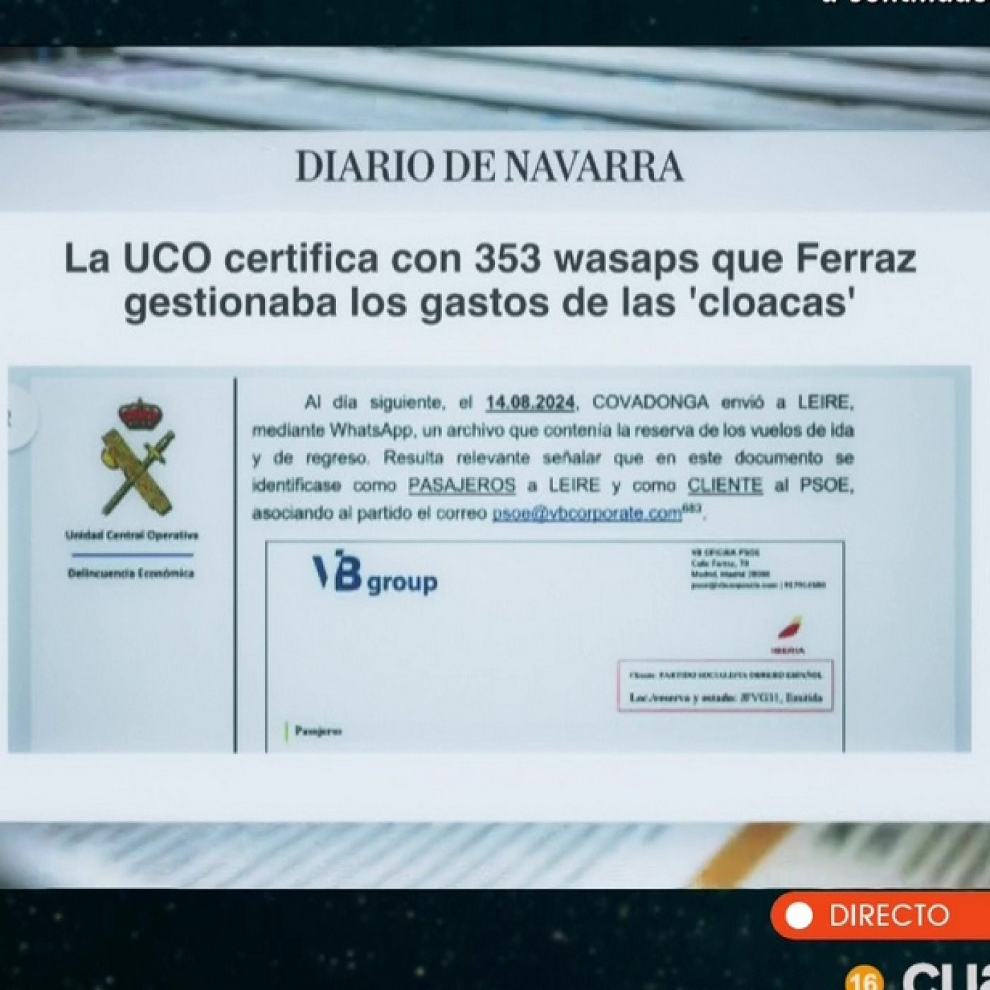 Horizonte diario 59 (09/06/2026): La UCO certifica con 353 wasaps que Ferraz gestionaba los gastos de las 'cloacas' episode artwork