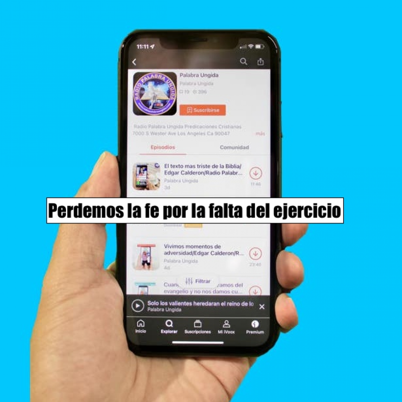 Perdemos la fe por la falta del ejercicio/Edgar Calderon/Radio Palabra Ungida episode artwork