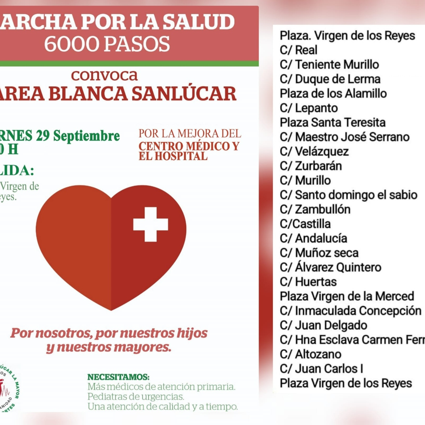 MAREA BLANCA 6000 PASOS POR LAS MEJORAS EN NUESTRO CENTRO DE SALUD episode artwork