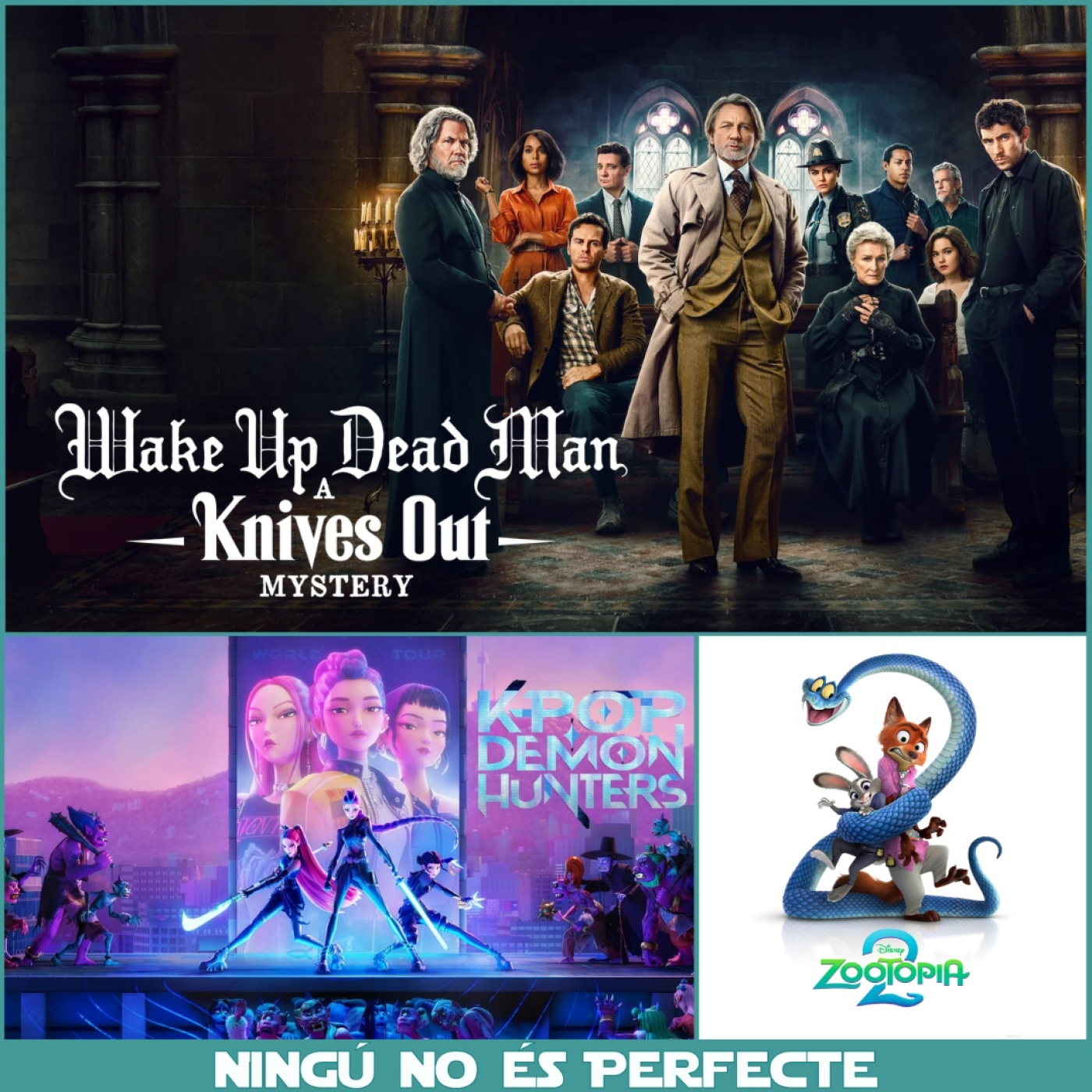 NNEP 25×25 – Wake Up Dead Man: A Knives Out Mystery, KPop Demon Hunters i Zootròpolis 2