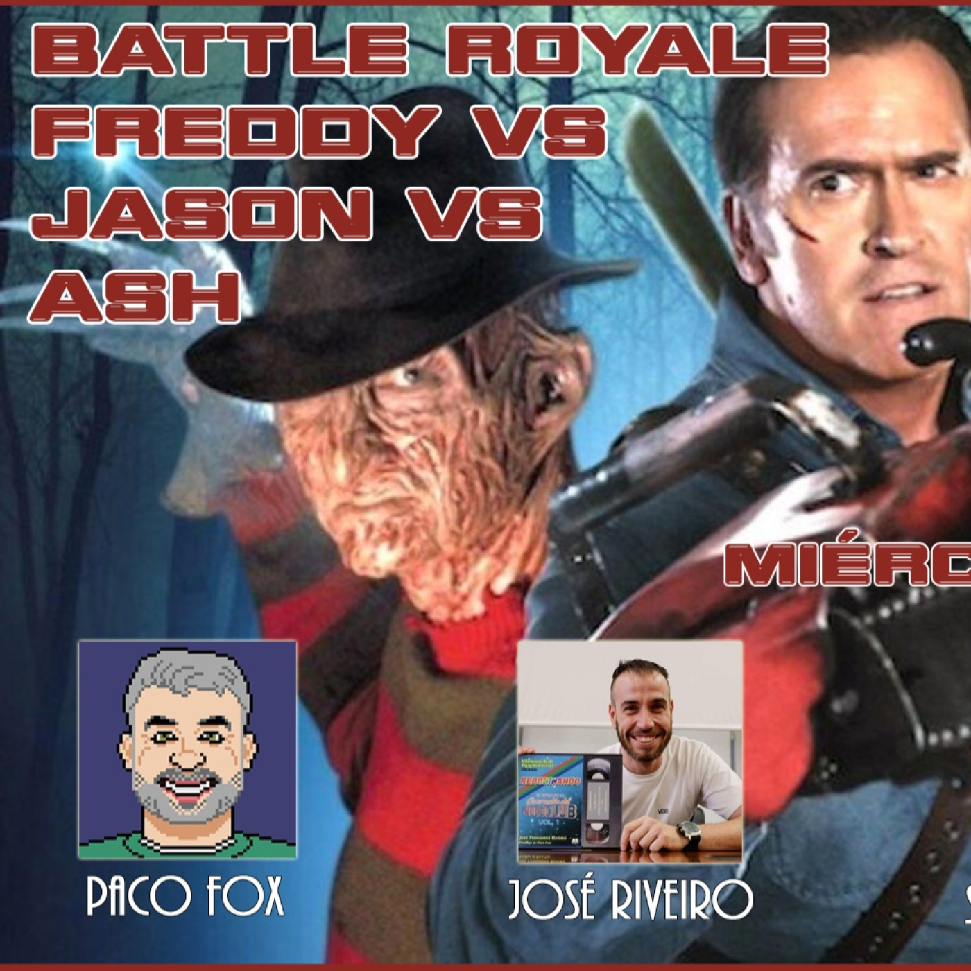 Battle Royale: Freddy Vs Jason Vs Ash episode artwork