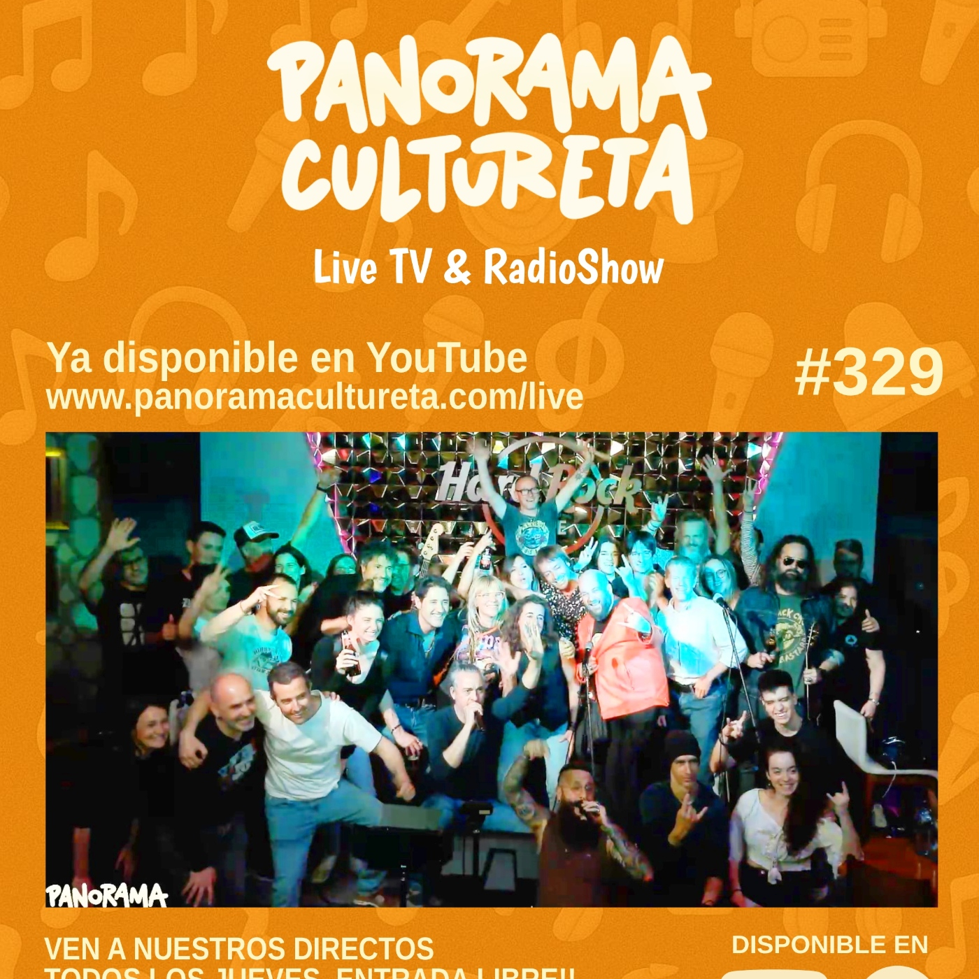 329º Panorama Cultureta, Contaminación Acústica, Olas del Tiempo, Pablo Monleón episode artwork