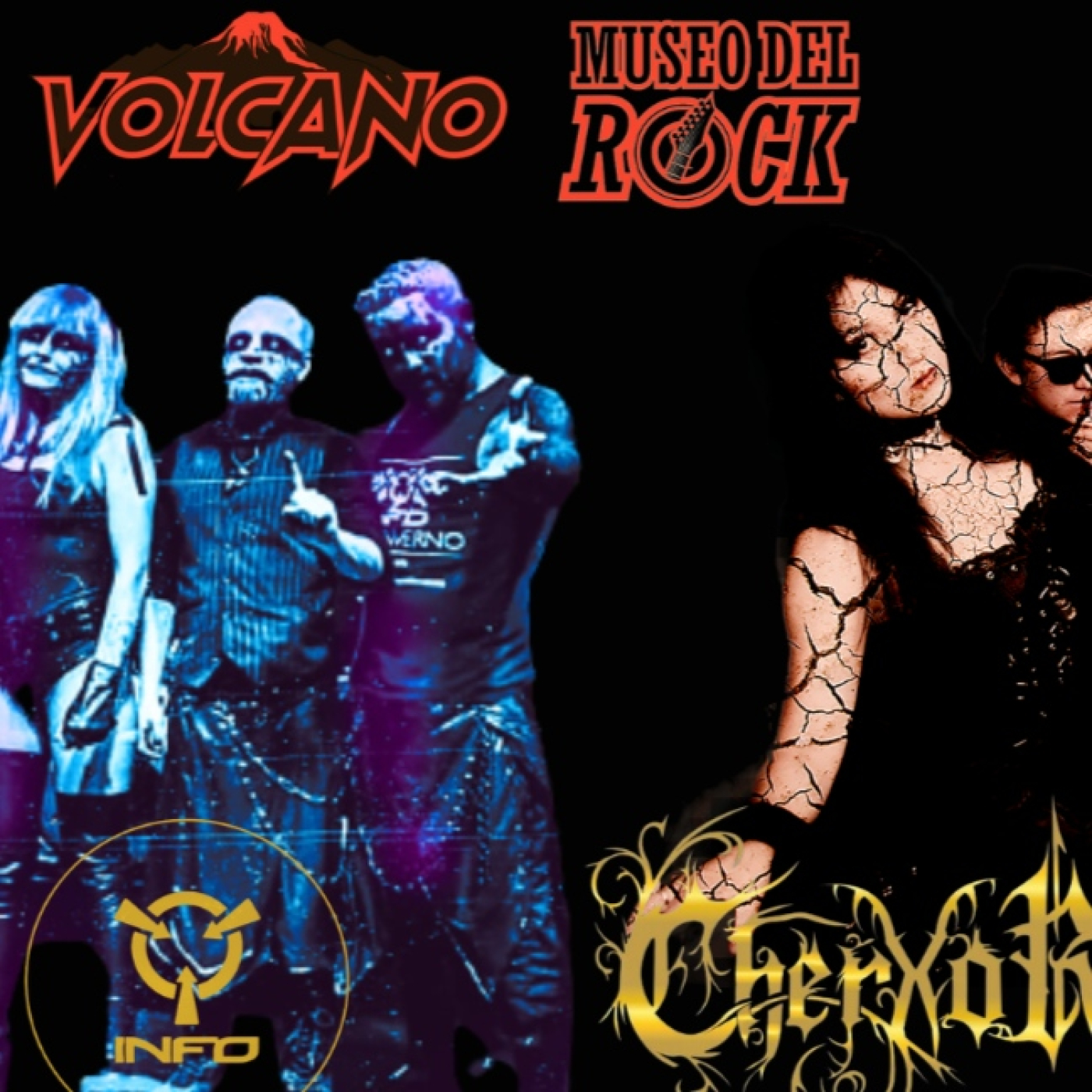 Volcano en el Museo del Rock E002: Info & Cherxor - Episodio exclusivo para mecenas episode artwork