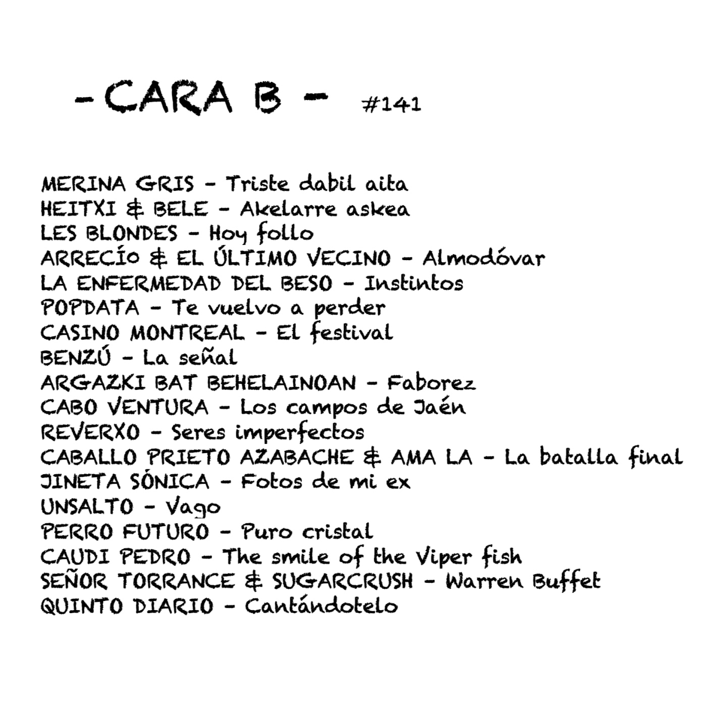 Cara B - 141