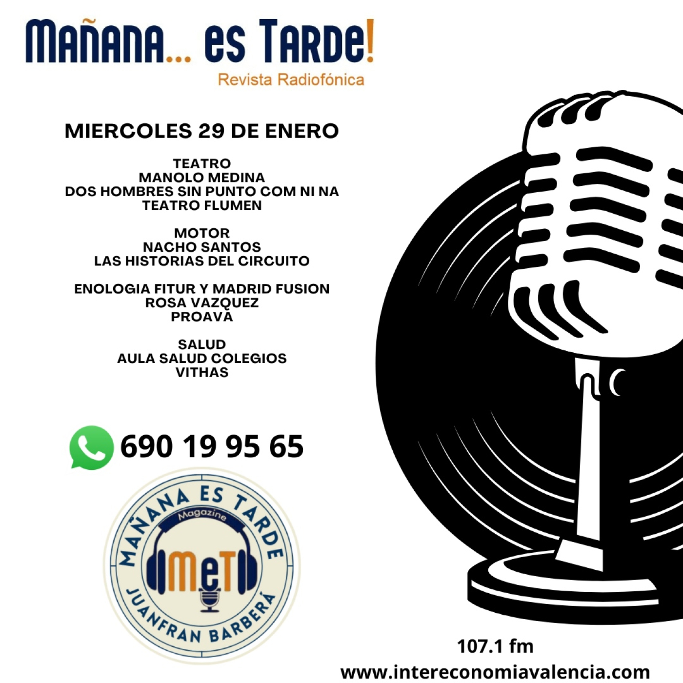 MAÑANA ES TARDE!!! MET
