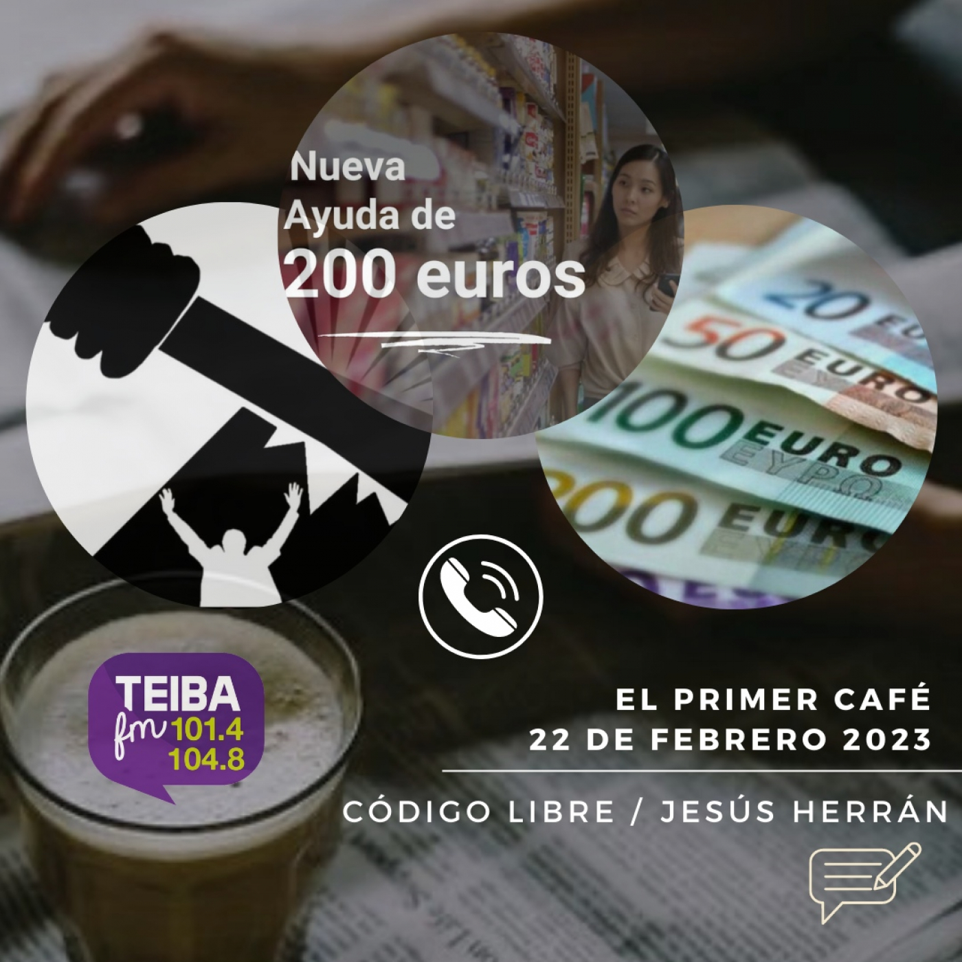 El Primer Café 22/02/2023 episode artwork