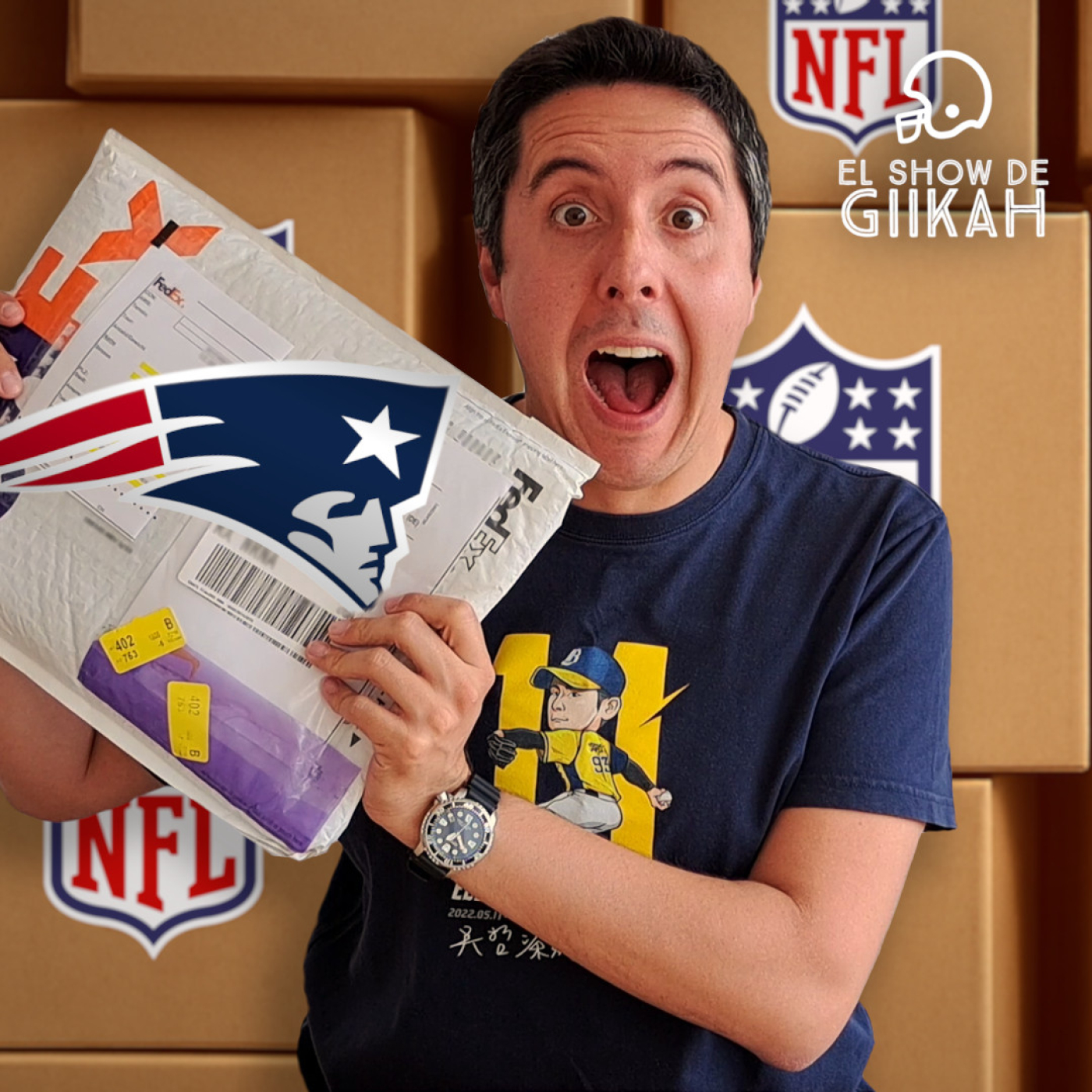 Escribo una carta a los New England Patriots de la NFL ¡y me responden! episode artwork