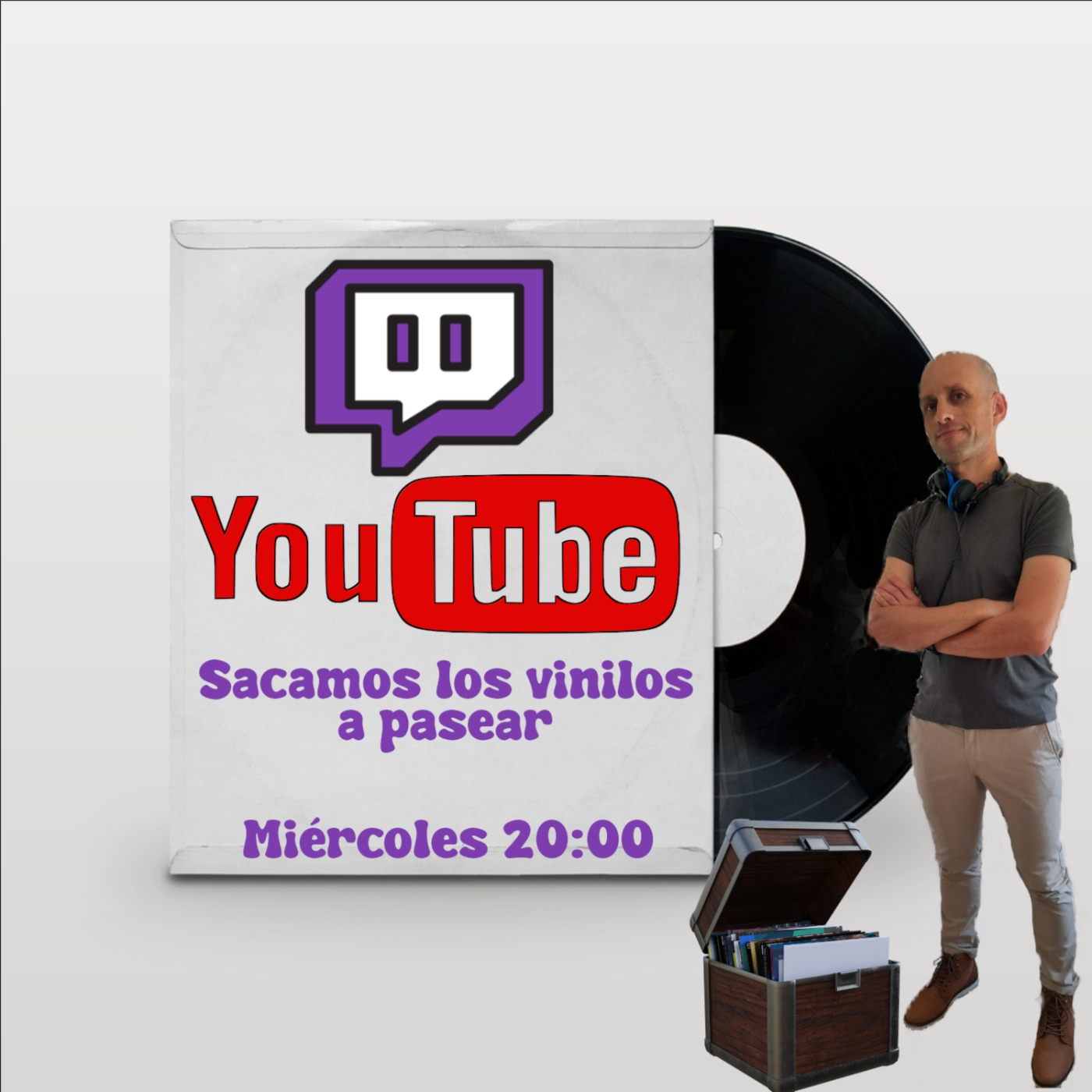 DjMuela - Sacamos los vinilos a pasear 17/4/2024 - Episodio exclusivo para mecenas episode artwork