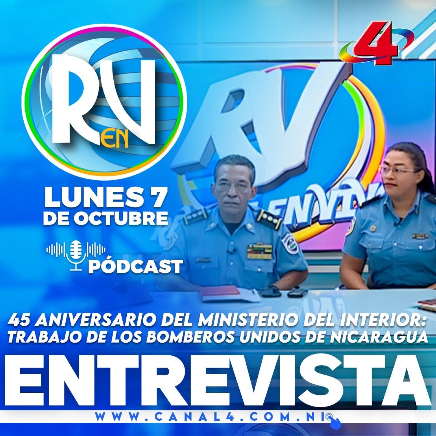 45 Aniversario del Ministerio del Interior l Revista En Vivo - 7 de octubre del 2024. episode artwork