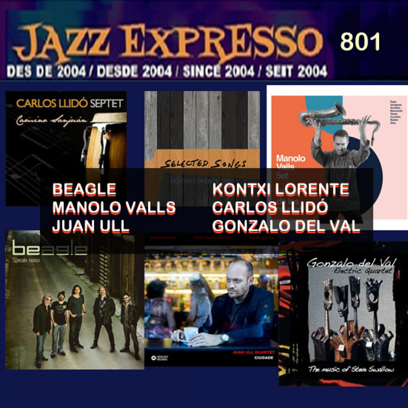 Jazz Expresso a Sants 3 Ràdio(11-11-22)801:Kontxi Lorente,Carlos Llidó,Beagle,Gonzalo del Val,Juan Ull,Manolo Valls episode artwork