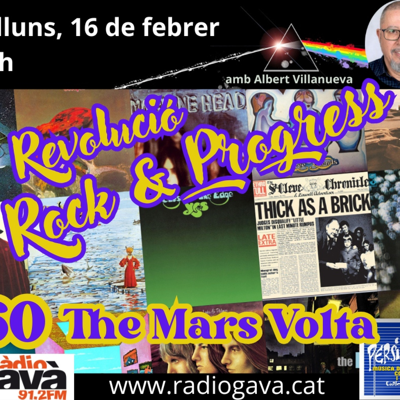 Revolució Rock & Progress amb Albert Villanueva 16 - Febrer - 2026 (The Mars Volta) episode artwork