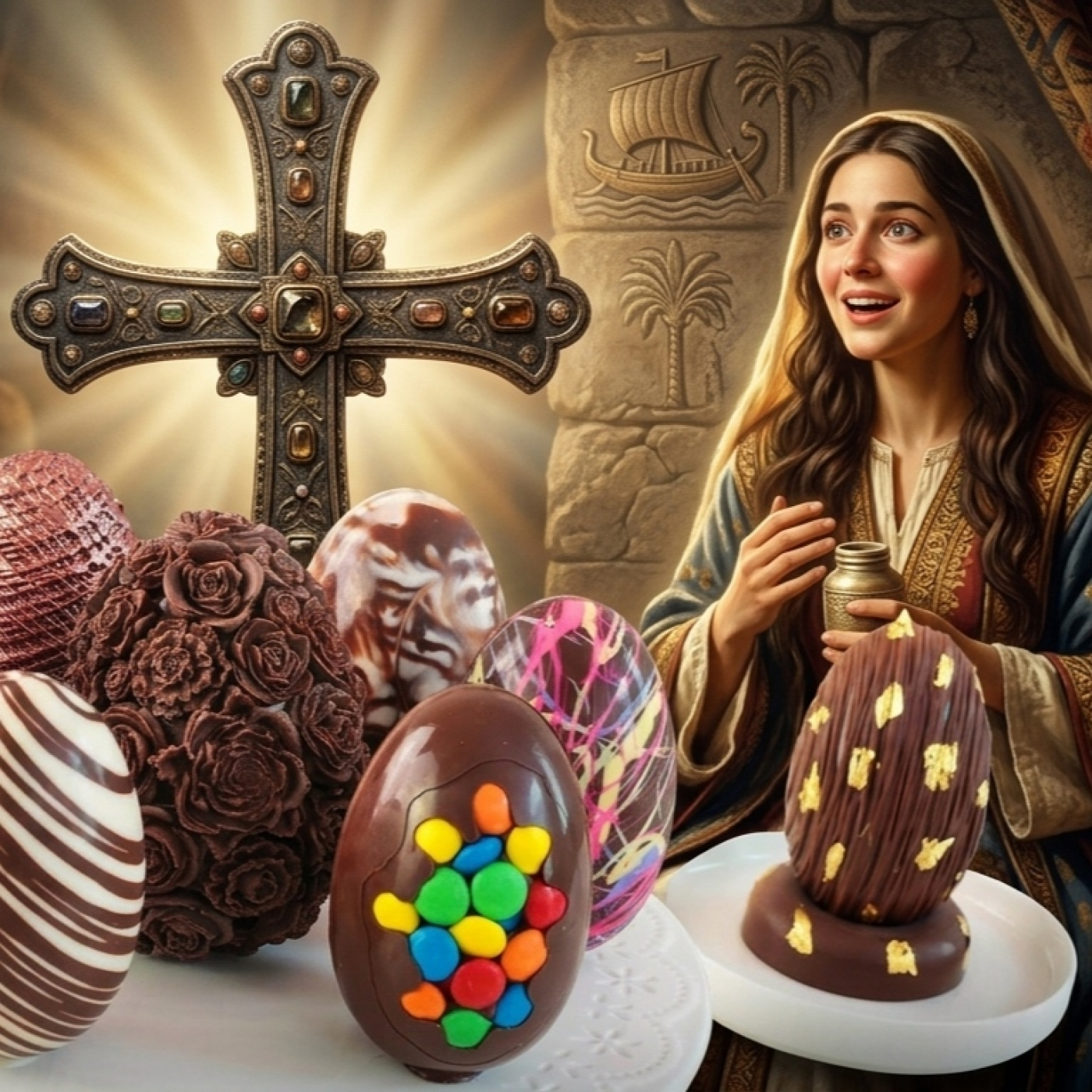 ¿De dónde viene el huevo de Pascua? ✝️#historia #religion #cristiano #semanasanta