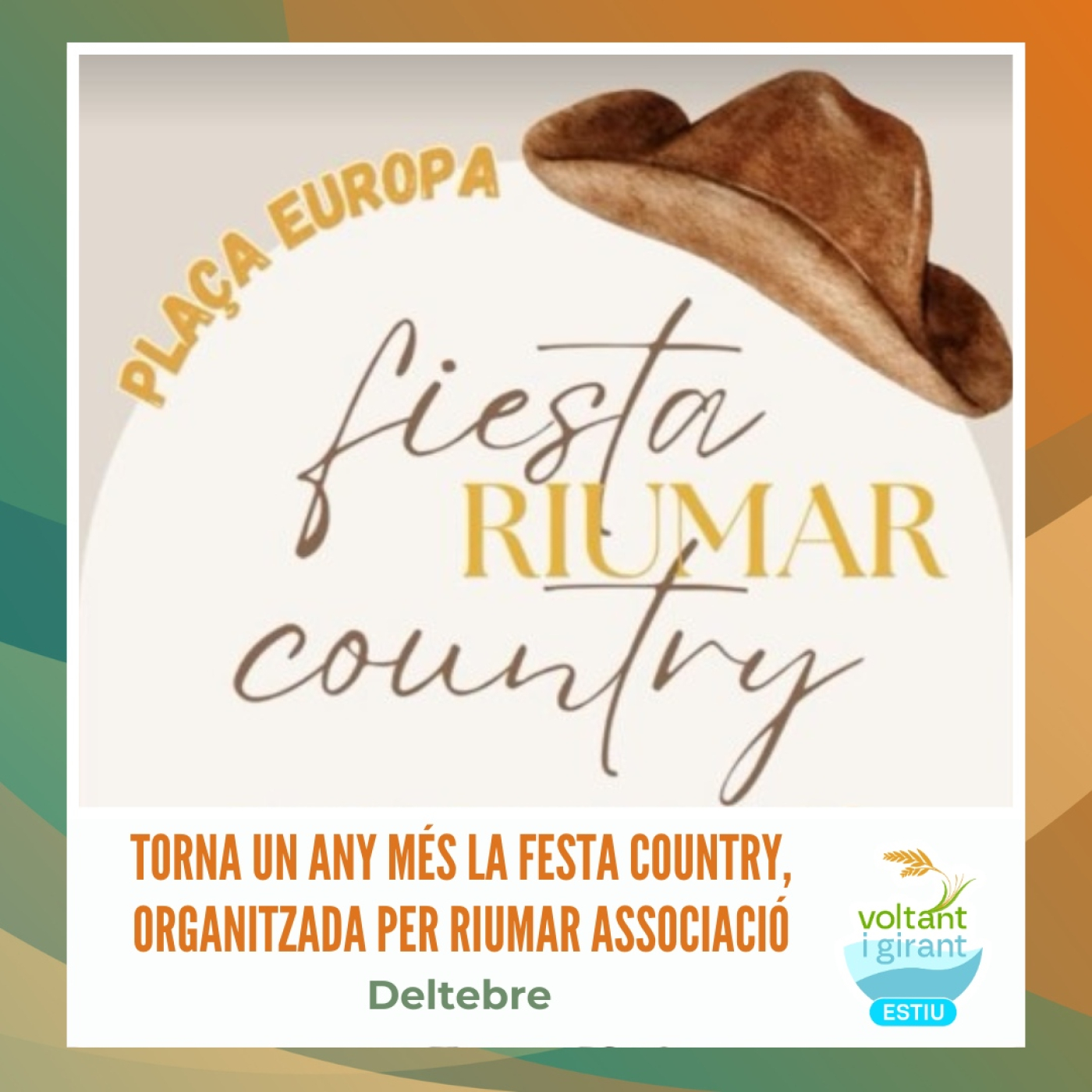 Torna un any més la Festa Country, organitzada per Riumar Associació episode artwork