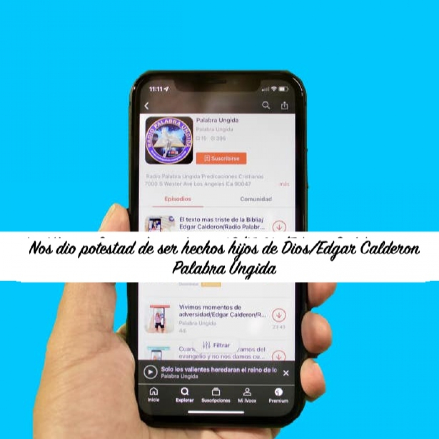Nos dio potestad de ser hechos hijos de Dios/Edgar Calderon/Palabra Ungida