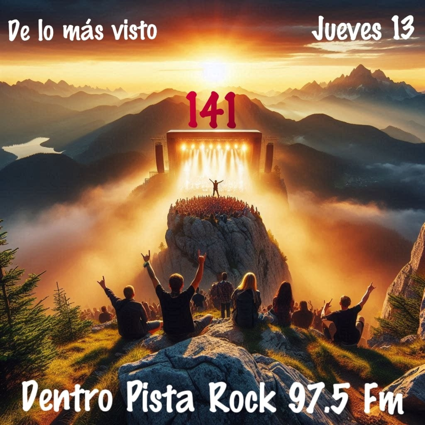 Dentro Pista Rock 97.5 FM