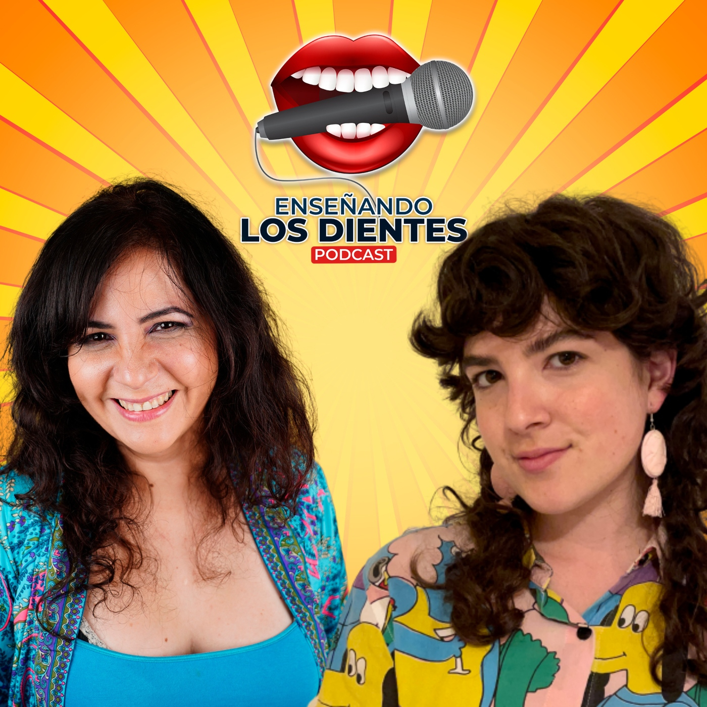 Enseñando los dientes