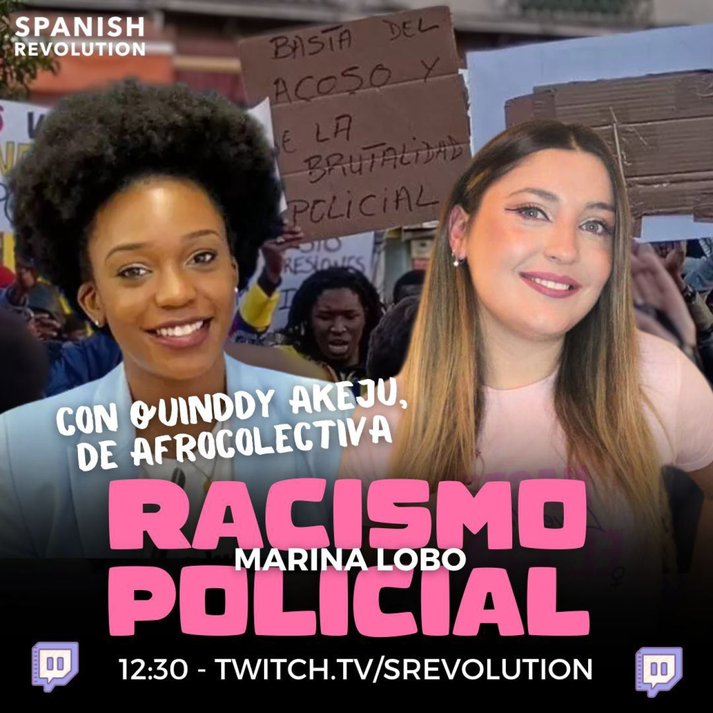HECD! 395 Marina Lobo - Lunes de Pascua. Racismo policial, con Quinndy Akeju (Afrocolectiva) + las actas de Ayuso