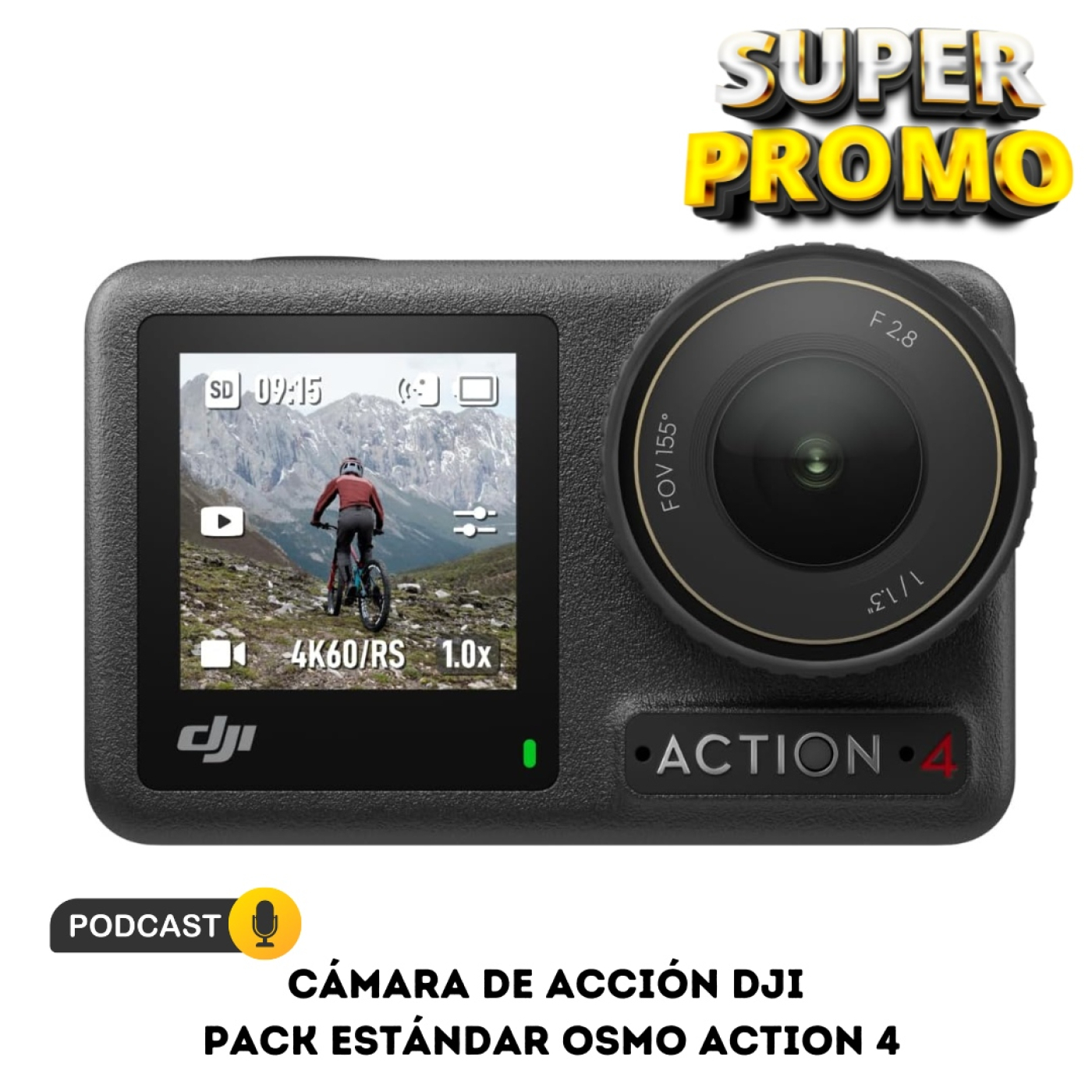 Cámara DJI Osmo Action 4 episode artwork