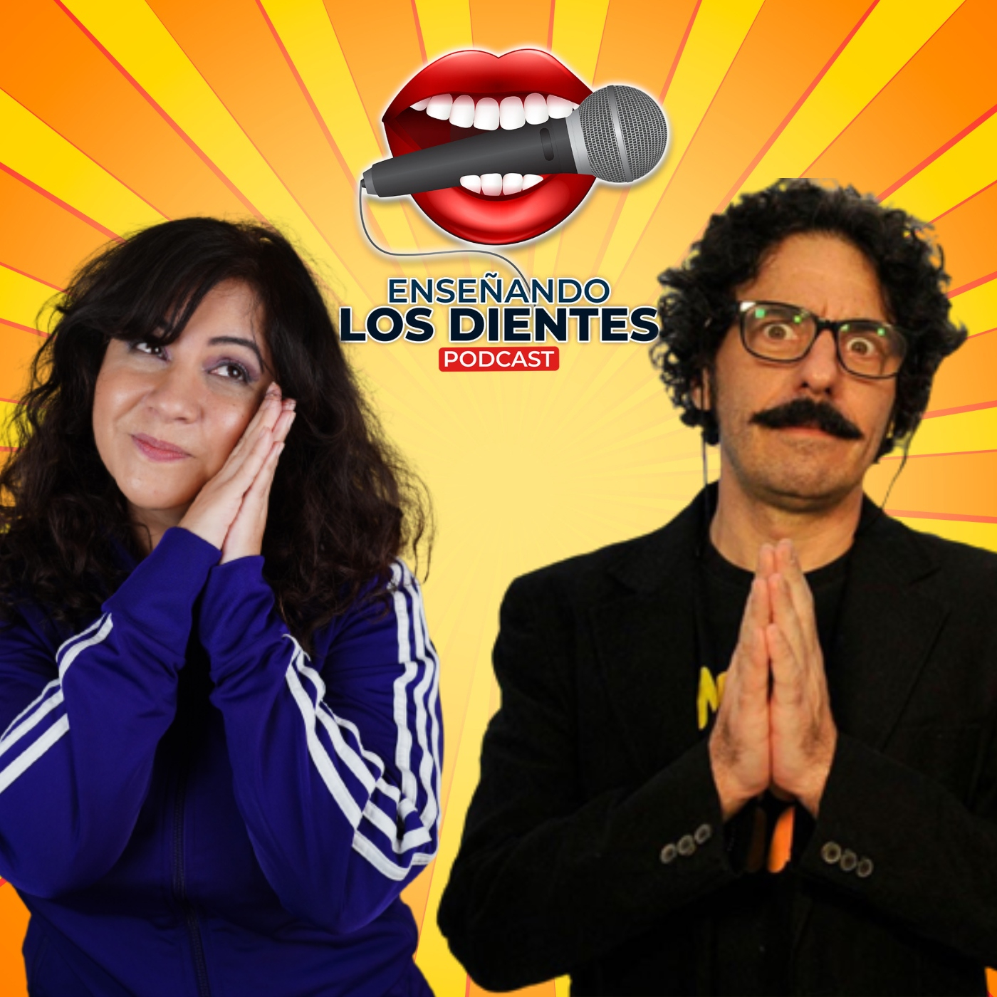 Enseñando los dientes
