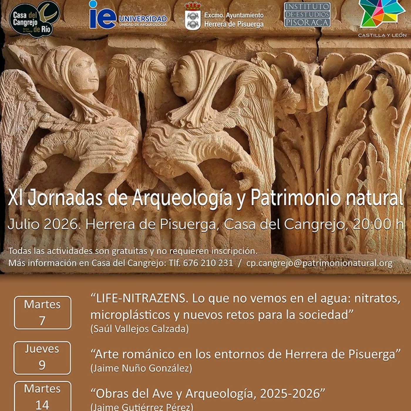 La Casa del Cangrejo acoge en julio las XI Jornadas de Arqueología y Patrimonio Natural de Herrera de Pisuerga episode artwork