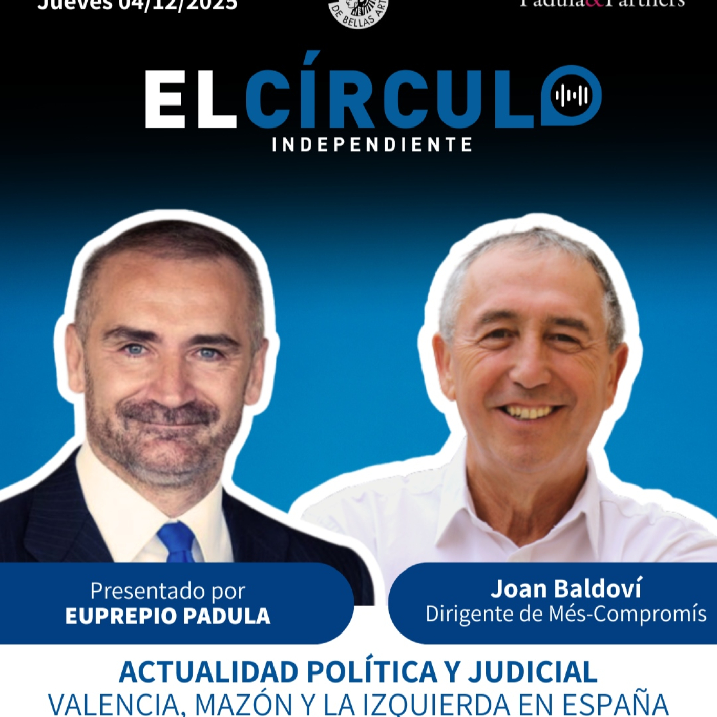Episodio 127: Joan Baldoví (Dirigente de Més-Compromís) episode artwork