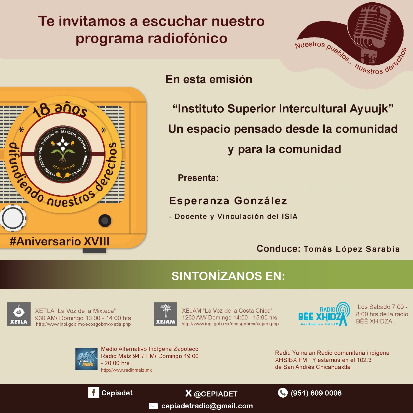 Nuestros Pueblos...Nuestros Derechos