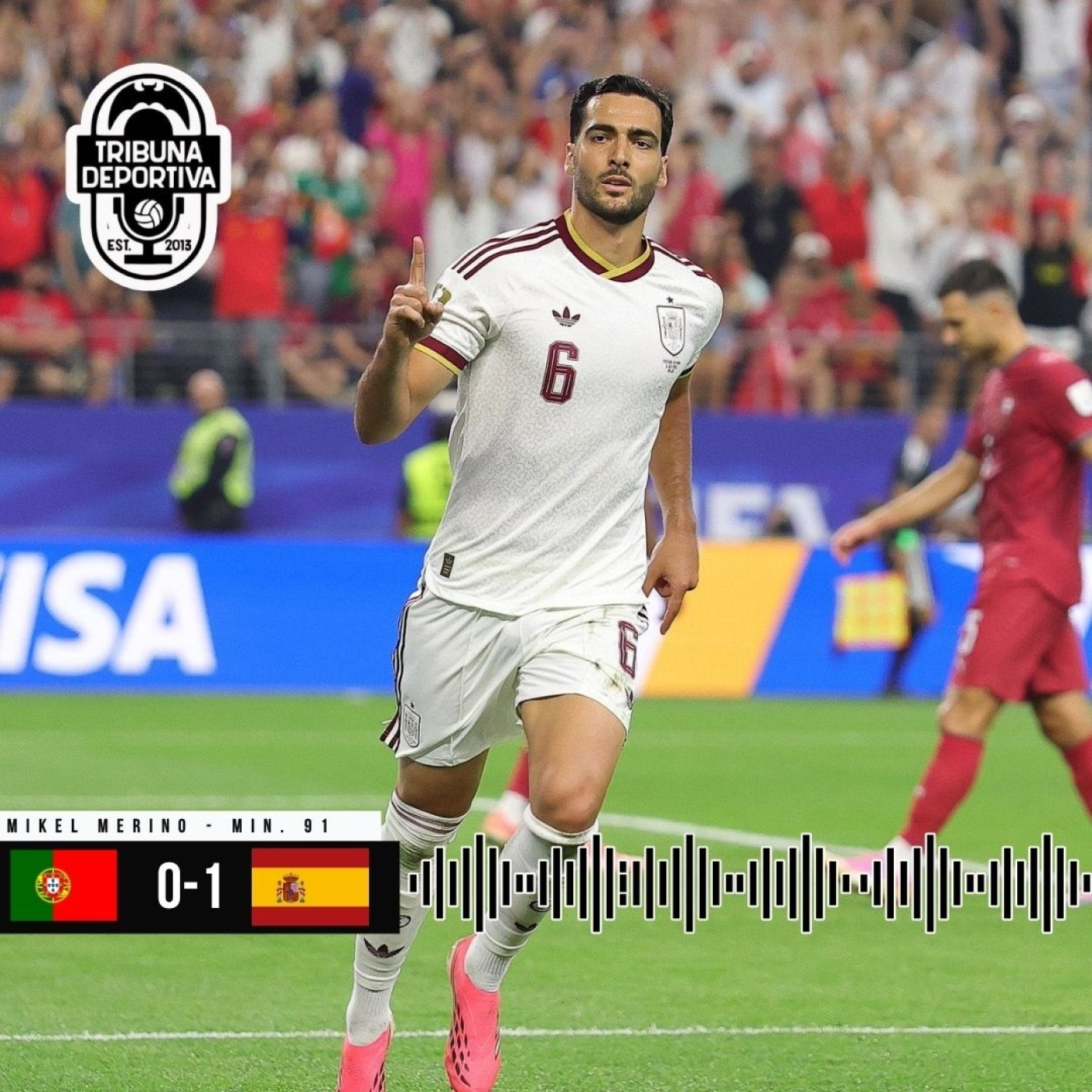 GOL | Mikel Merino | Portugal 0-1 España Octavos Mundial 2026 episode artwork