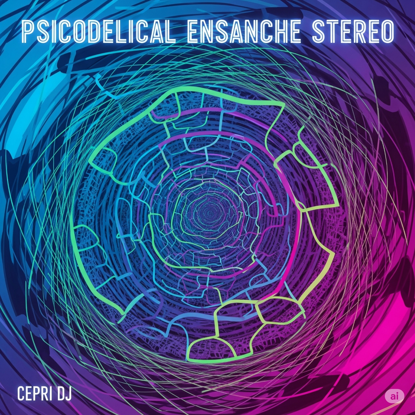 Techno night&psychedelic episode artwork