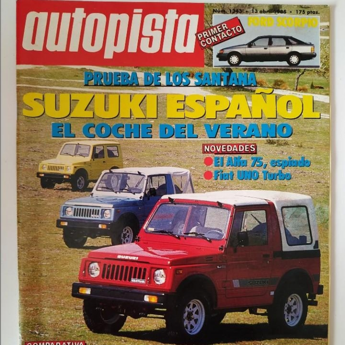 Aquellas maravillosas revistas de coches Cap.: 2. Opel de moda, ABS barato y ¡Suzuki Santana!