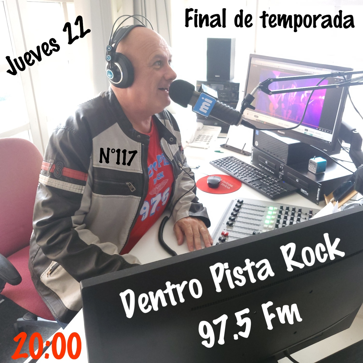 Dentro Pista Rock 97.5 FM